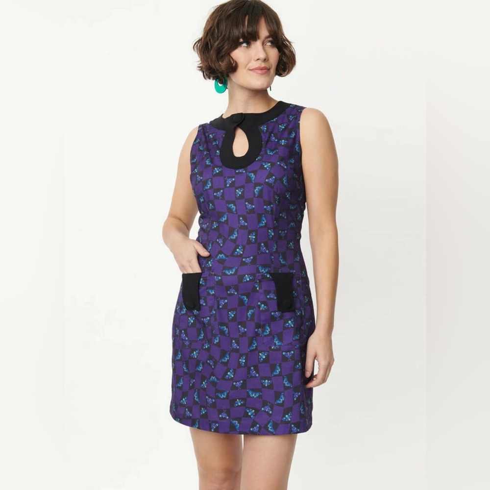NWT smak parlour vintage inspired mod dress size small